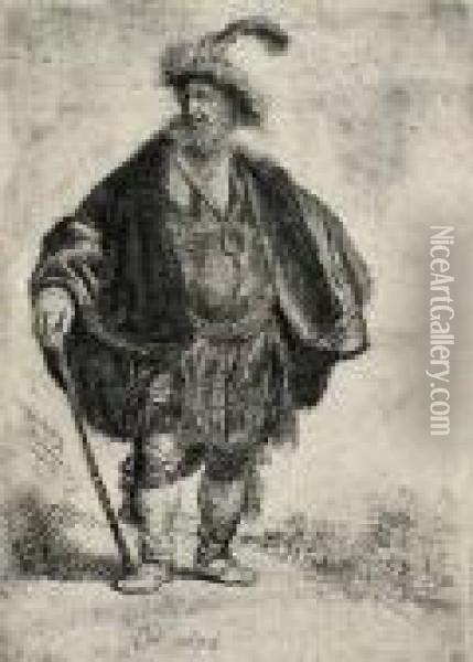 The Persian With Copy Oil Painting - Rembrandt Van Rijn
