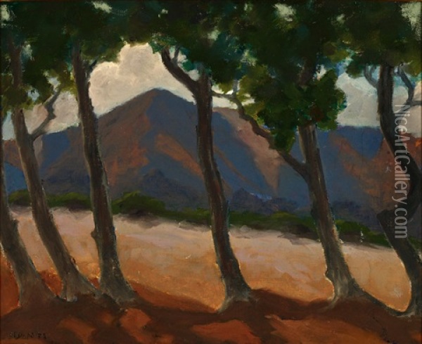 Carmel Valley Oil Painting - Mary Deneale Morgan
