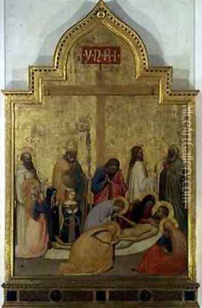 Pieta Oil Painting - Tommaso di Stefano Giottino