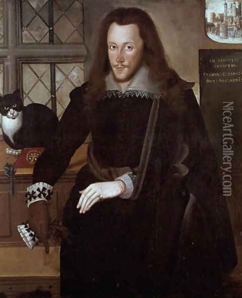 Henry Wriothesley, 3rd Earl of Southampton (1573-1624), 1603 Oil Painting - John de, the Elder Critz