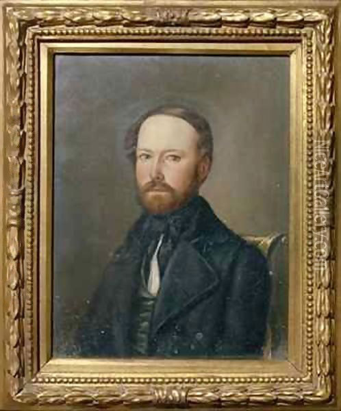 Bernhard of Bismarck Oil Painting - E. Boltz