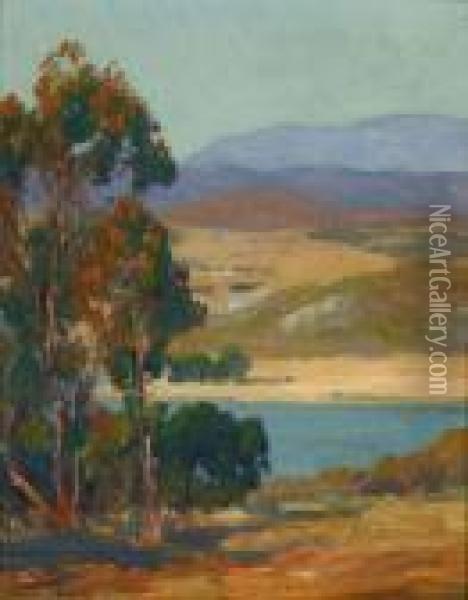 Lake Hodges Oil Painting - Maurice Braun
