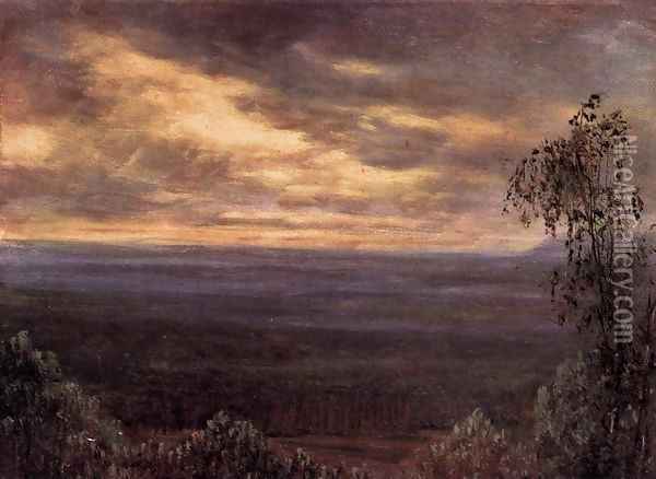 Morning Fog Oil Painting - Carl Gustav Carus