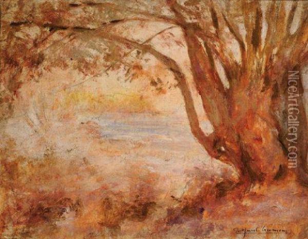 Paysage D'automne Oil Painting - Pierre Amedee Marcel-Beronneau
