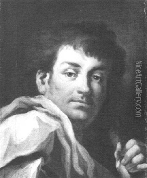 Der Apostel Judas Thaddaus Oil Painting - Giovanni Battista Piazzetta