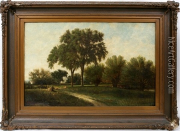 Landscape Oil Painting - Richard Henry Fuller