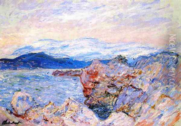 The Gulf Juan At Antibes Oil Painting - Claude Oscar Monet