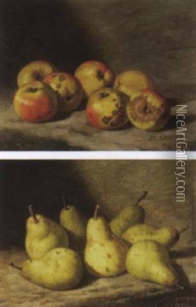 Apfel Oil Painting - Jean Louis Georges