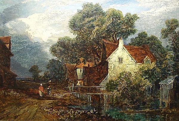 Constable's House Oil Painting - Joseph Paul