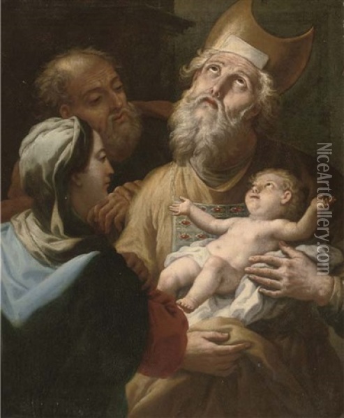 The Circumcision Oil Painting - Paolo de Matteis