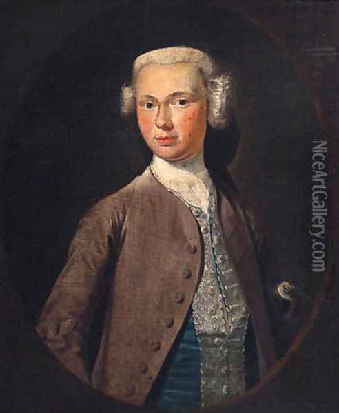 Portrait Of Archibald Kennedy Oil Painting - Petrus Johannes Van Reyschoot