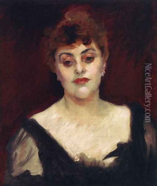 Madame Belleroche Oil Painting - John Singer Sargent