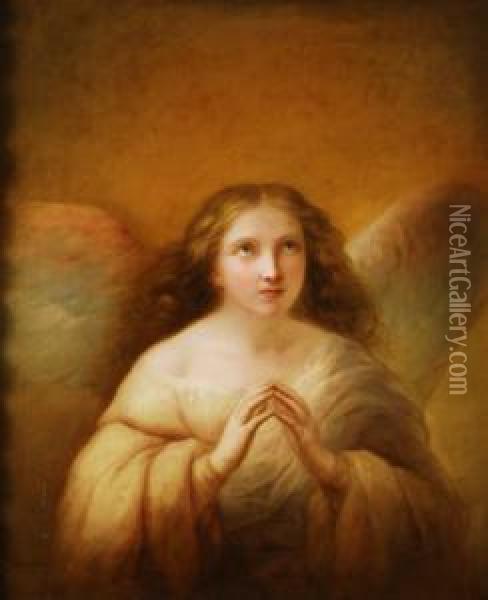 Un Angel Oil Painting - Rosario Weiss