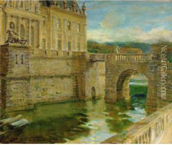 Vaux Le Vicomte Oil Painting - Walter Gay