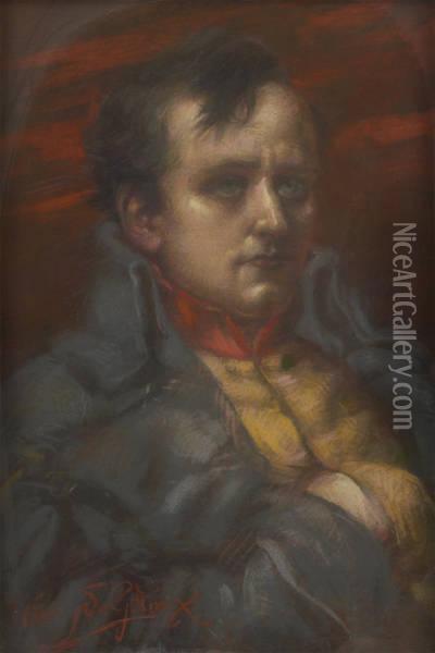 Napoleon Bonaparte Oil Painting - Henry de Groux