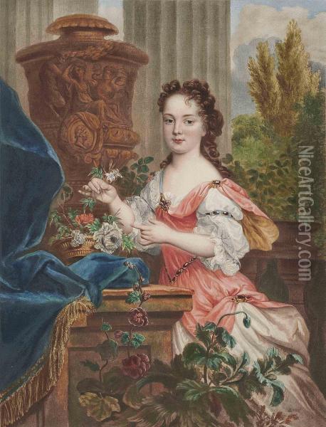 Les Femmes De Versailles Oil Painting - Pierre De Nolhac