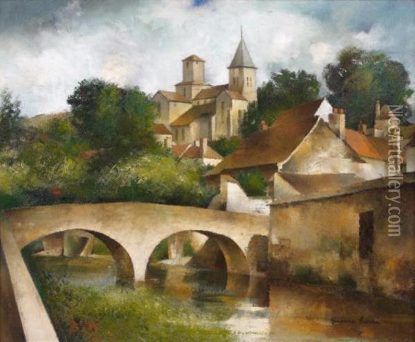 Chatillon-sur-seine Oil Painting - Pierre Hode