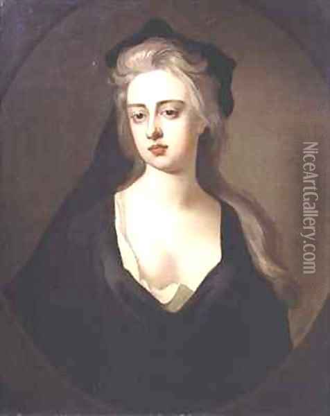 Portrait of Jane Hyde Countess of Clarendon and Rochester Oil Painting - Michael Dahl