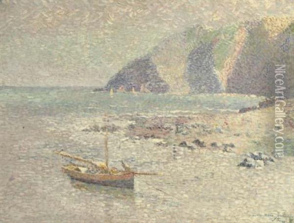 Mer Calme - Calm Sea Oil Painting - Jan Toorop