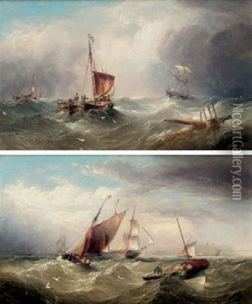 The Passing Storm Oil Painting - Henry Redmore