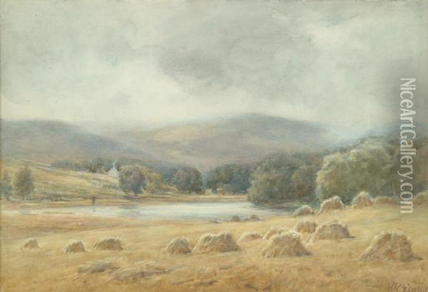 Theloch Of Aboyne Oil Painting - George Russell Gowans