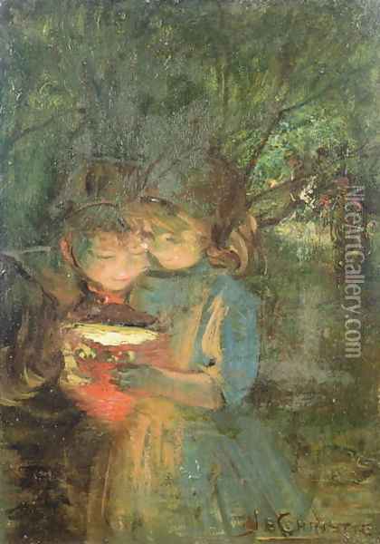 Halloween, 1893 Oil Painting - James Elder Christie