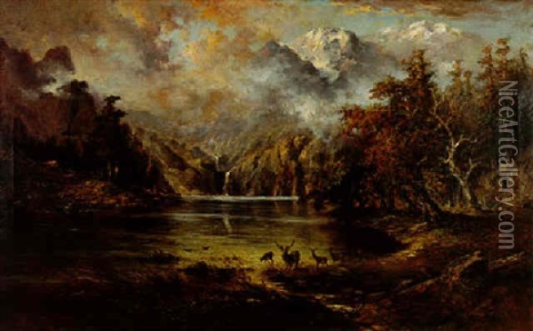 Northern California Landscape Oil Painting - Hugo Anton Fisher
