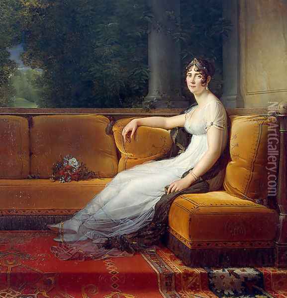 Portrait of Josephine Oil Painting - Baron Francois Gerard