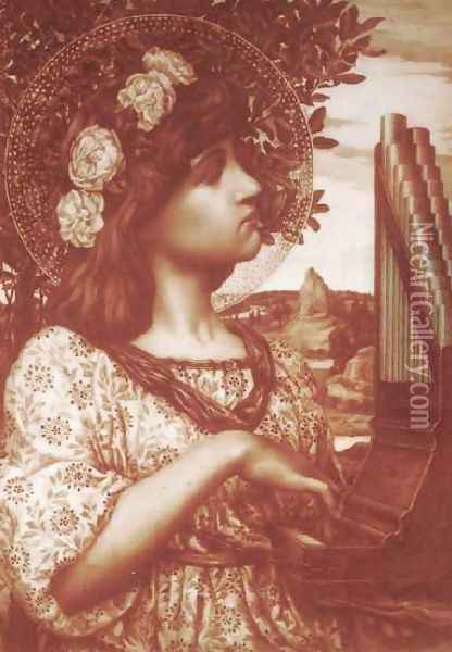 Saint Cecilia I Oil Painting - Henry Ryland