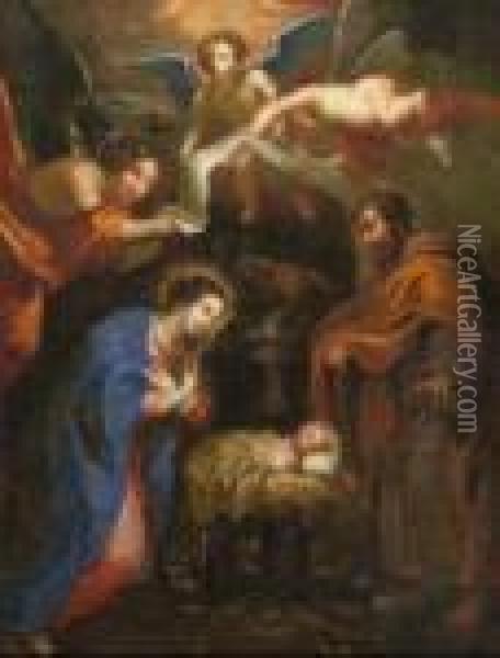 La Nativita' Oil Painting - Peter Paul Rubens