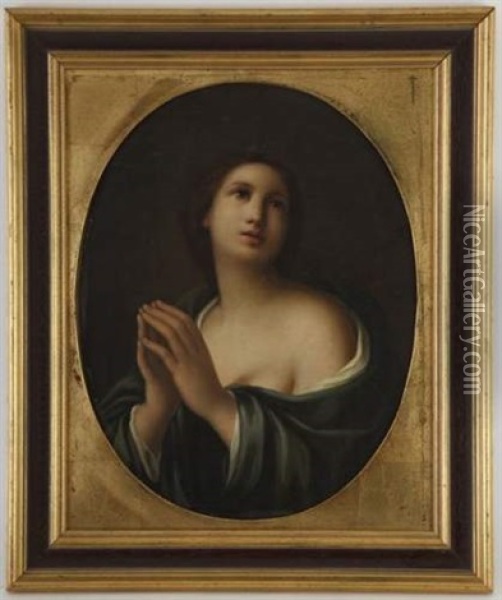 Marie Madeleine Oil Painting - Luigi Rubio