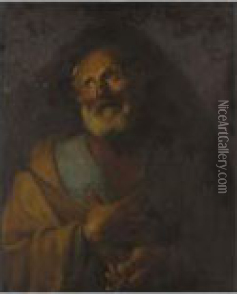 Saint Peter Oil Painting - (Giovanni Antonio Canal) Canaletto