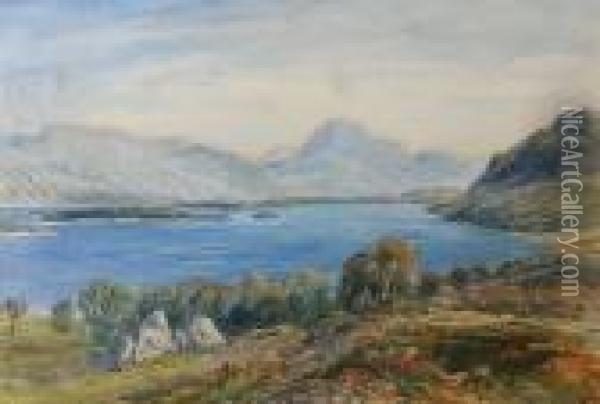 Loch Linnhe Oil Painting - John MacWhirter