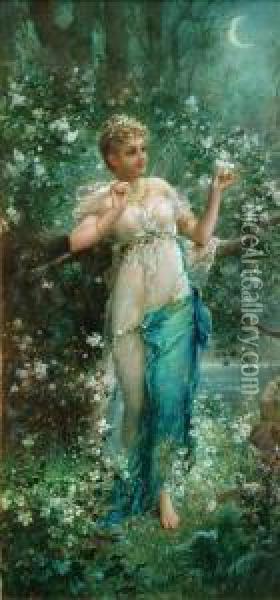 The Fairy Oil Painting - Joseph Bernard
