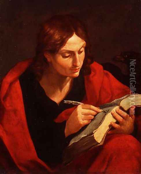 St. John the Evangelist Oil Painting - Guido Reni