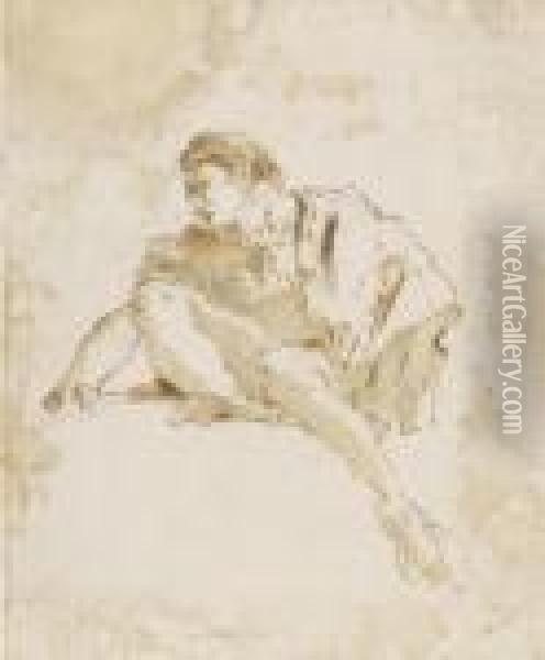 Rinaldo Oil Painting - Giovanni Battista Tiepolo