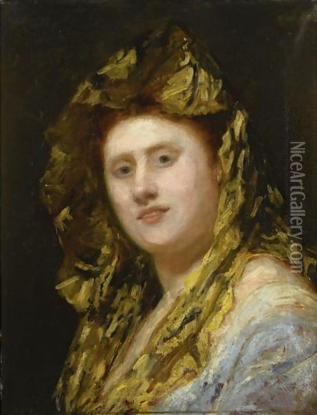 Ida Oil Painting - Mary Cassatt
