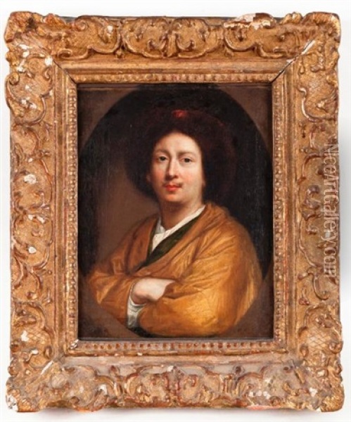 Portrait D'un Artiste Oil Painting - Pierre Mignard the Elder