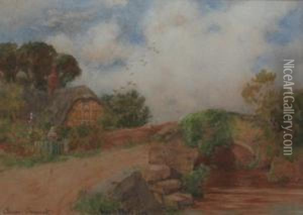 Cleeve, Somerset Oil Painting - Wilfrid Ball