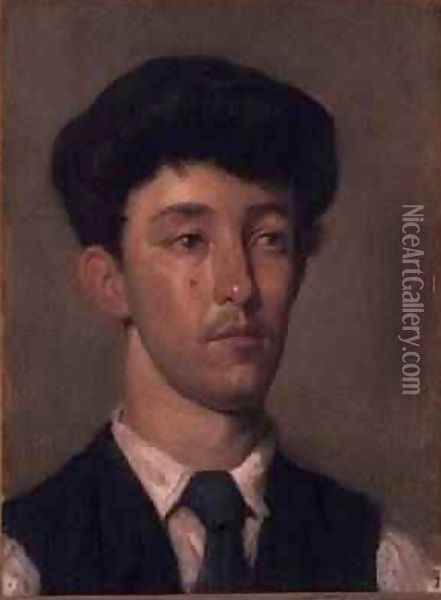 Portrait of a Youth Oil Painting - Sir William Newenham Montague Orpen