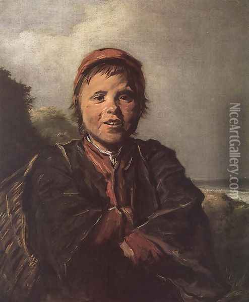 The Fisher Boy 1630-32 Oil Painting - Frans Hals