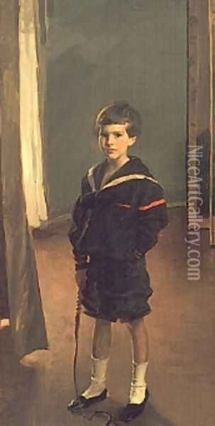 Portrait Of James Murdock Clark Jr Oil Painting - Beaux Cecilia