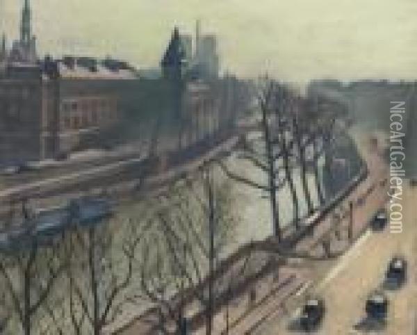 Pont Saint-michel Oil Painting - Albert Marquet