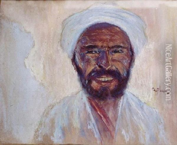 Arab Oil Painting - Maurycy Apfelbaum
