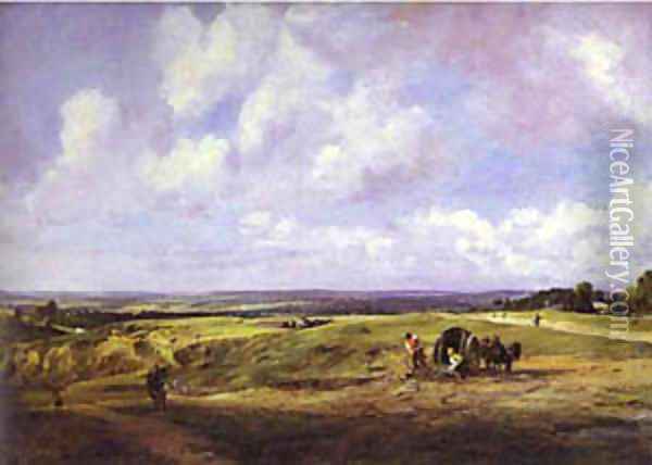 Hampstead Heath 1820 Oil Painting - John Constable