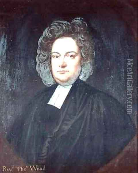 Portrait of Thomas Wood Oil Painting - Thomas Gibson