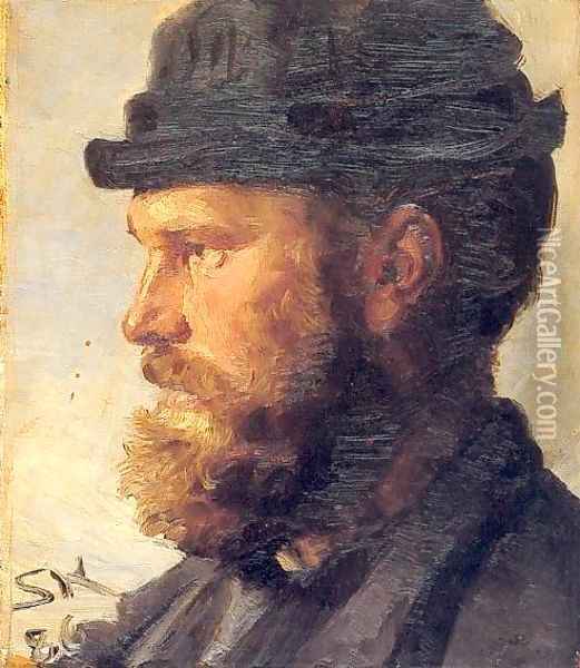 Michael Ancher Oil Painting - Peder Severin Kroyer