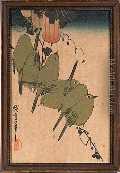 Woodblock Oil Painting - Chimpei Ii Hiroshigesuzuki