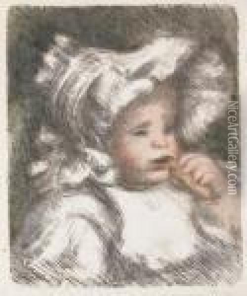 L'enfant Au Biscuit (jean Renoir) Oil Painting - Pierre Auguste Renoir