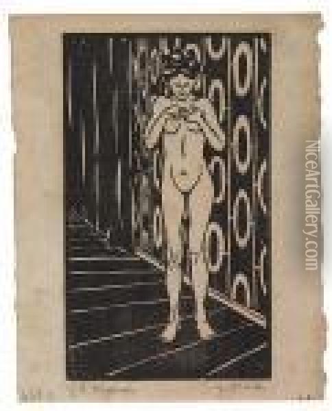 Fingerspiel Oil Painting - Ernst Ludwig Kirchner